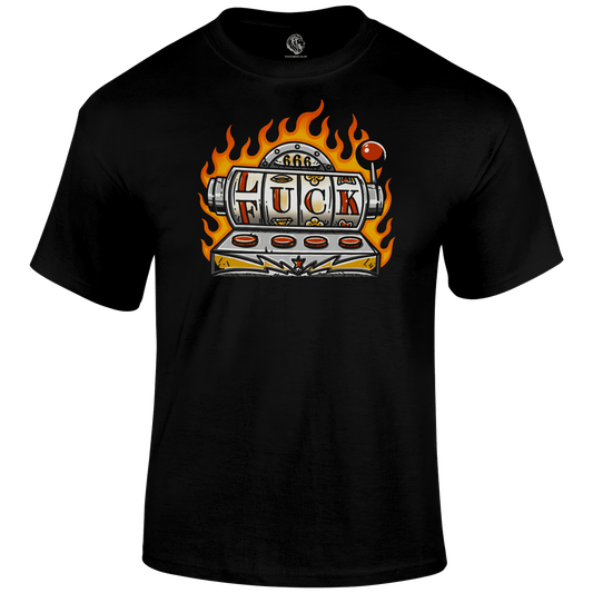 Lucky Funny T Shirt by Lion Legion 