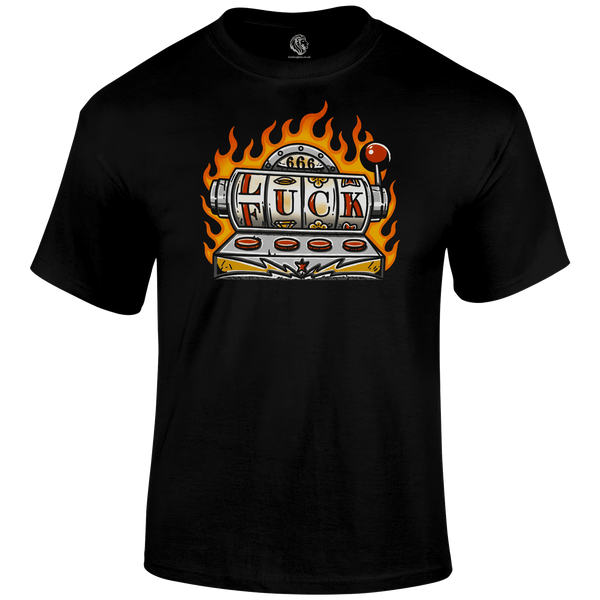 Lucky Funny T Shirt by Lion Legion 