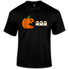 Pumpkin Pacman Halloween T Shirt by Lion Legion 