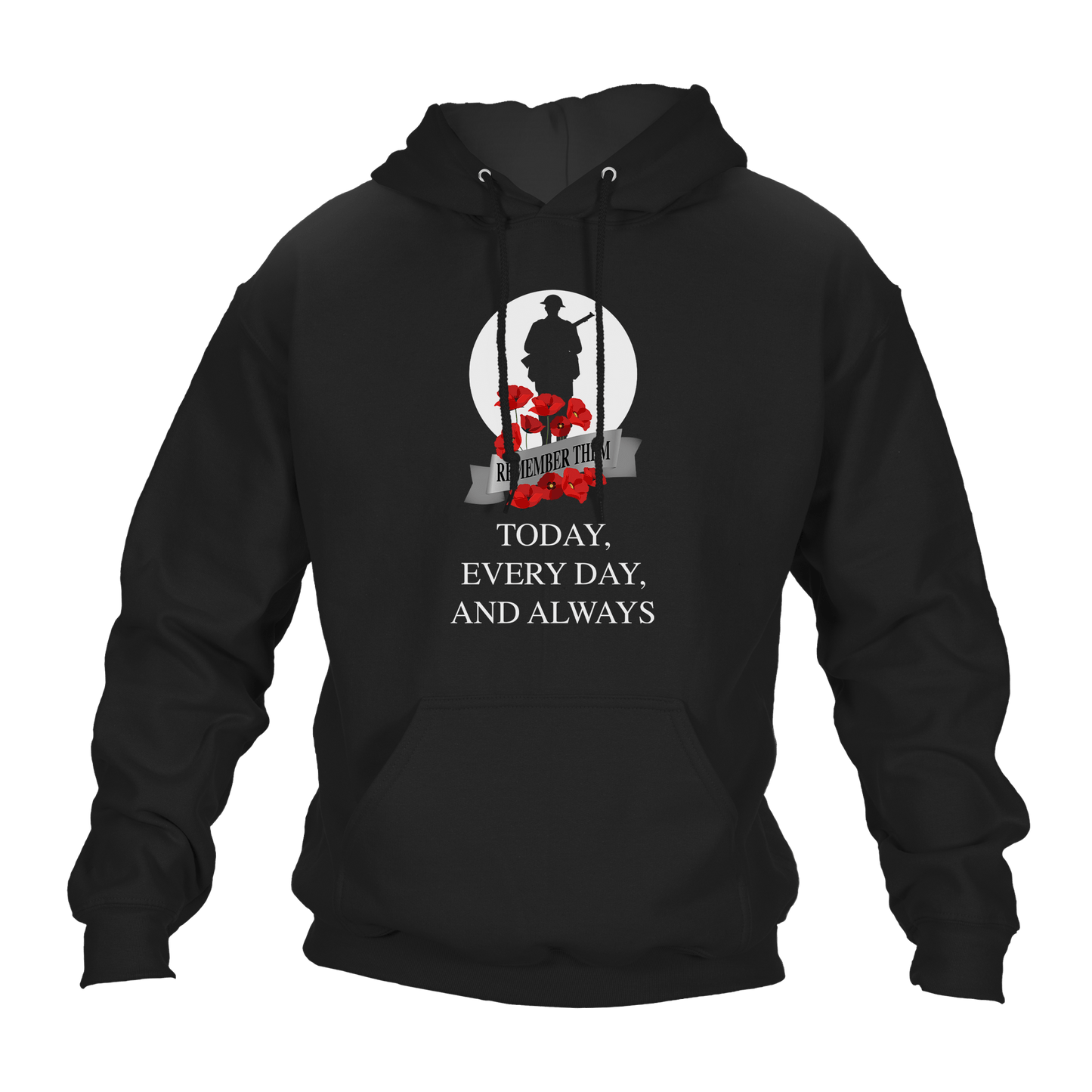 Always WW2 Remembrance Day Hoodie by Lion Legion 