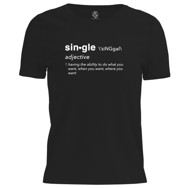 Single Noun T Shirt by Lion Legion 