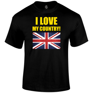 I Love My Country Patriotic T Shirt