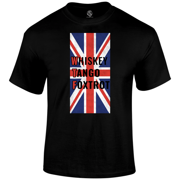 WTF Flag Patriotic T Shirt by Lion Legion 