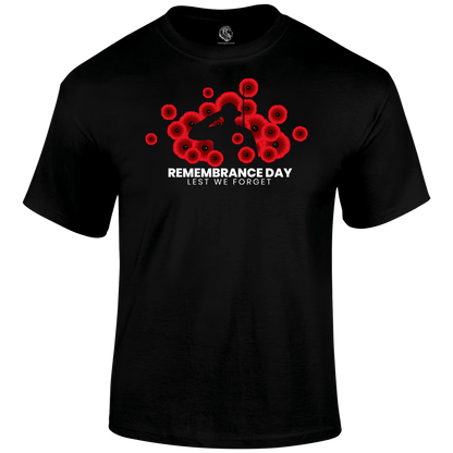 Remembrance Day T Shirt by Lion Legion 