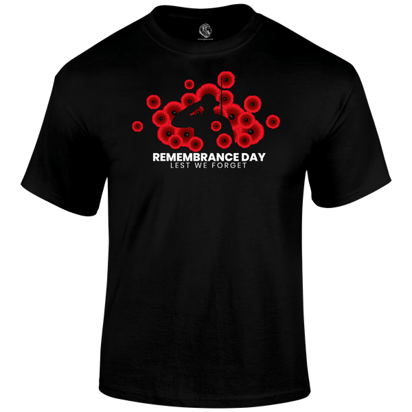 Remembrance Day T Shirt by Lion Legion 