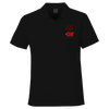 Red As Red Can Be Remembrance Day Polo Shirt by Lion Legion 