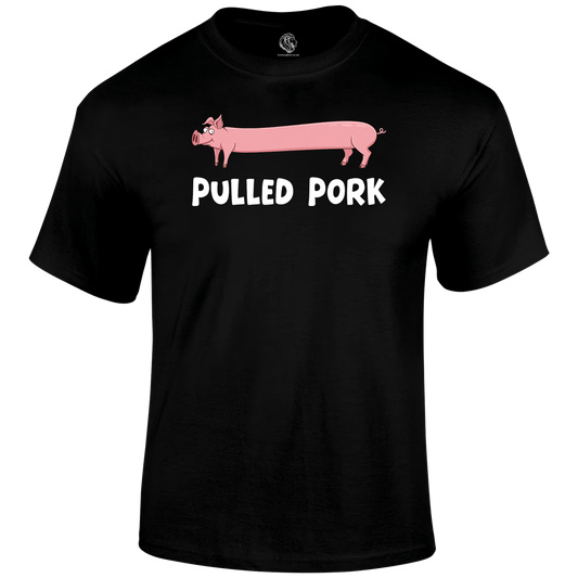 Pulled Pork Funny T Shirt by Lion Legion 