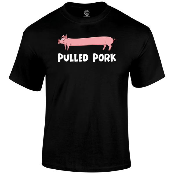 Pulled Pork Funny T Shirt by Lion Legion 
