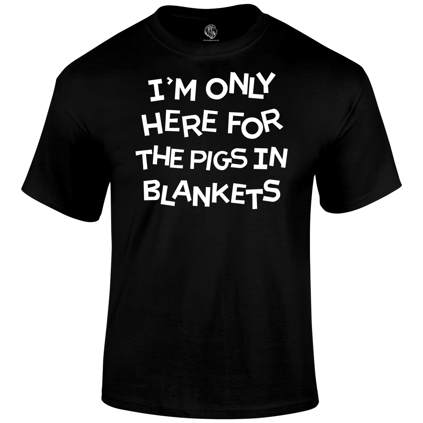 Pigs In Blankets T Shirt by Lion Legion 
