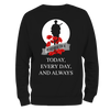 Always WW2 Remembrance Day Sweatshirt by Lion Legion 
