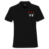 Peace And Love Remembrance Day Polo Shirt by Lion Legion 