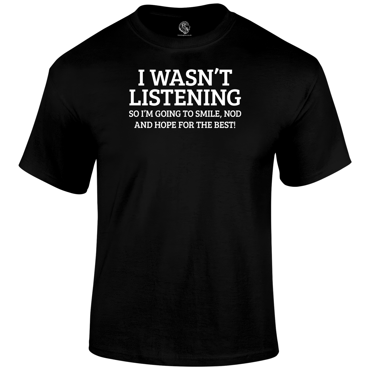 Listening T Shirt by Lion Legion 