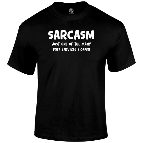 Free Services Funny T Shirt by Lion Legion 