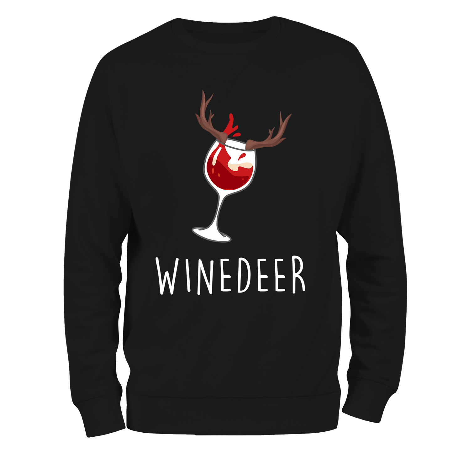 Winedeer Christmas Jumper by Lion Legion 