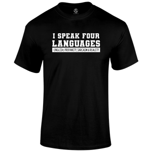 Four Languages T Shirt