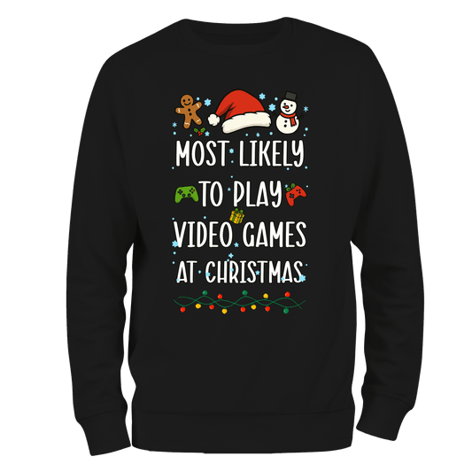 Video Games Xmas Jumper by Lion Legion 