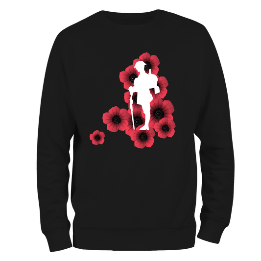 Remembrance Day 2 Sweatshirt by Lion Legion 
