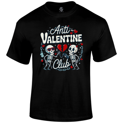Anti-valentine Valentines Day T Shirt by Lion Legion 
