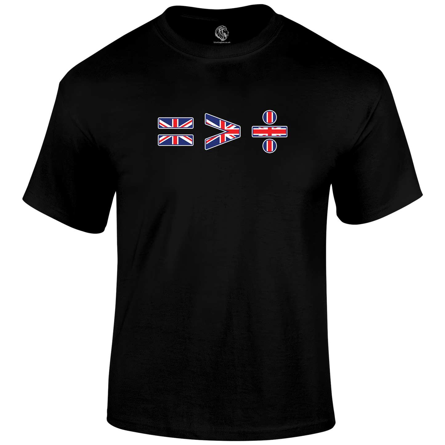 Not Divided GB Patriotic T Shirt by Lion Legion 