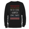 Came Twice Christmas Jumper by Lion Legion 