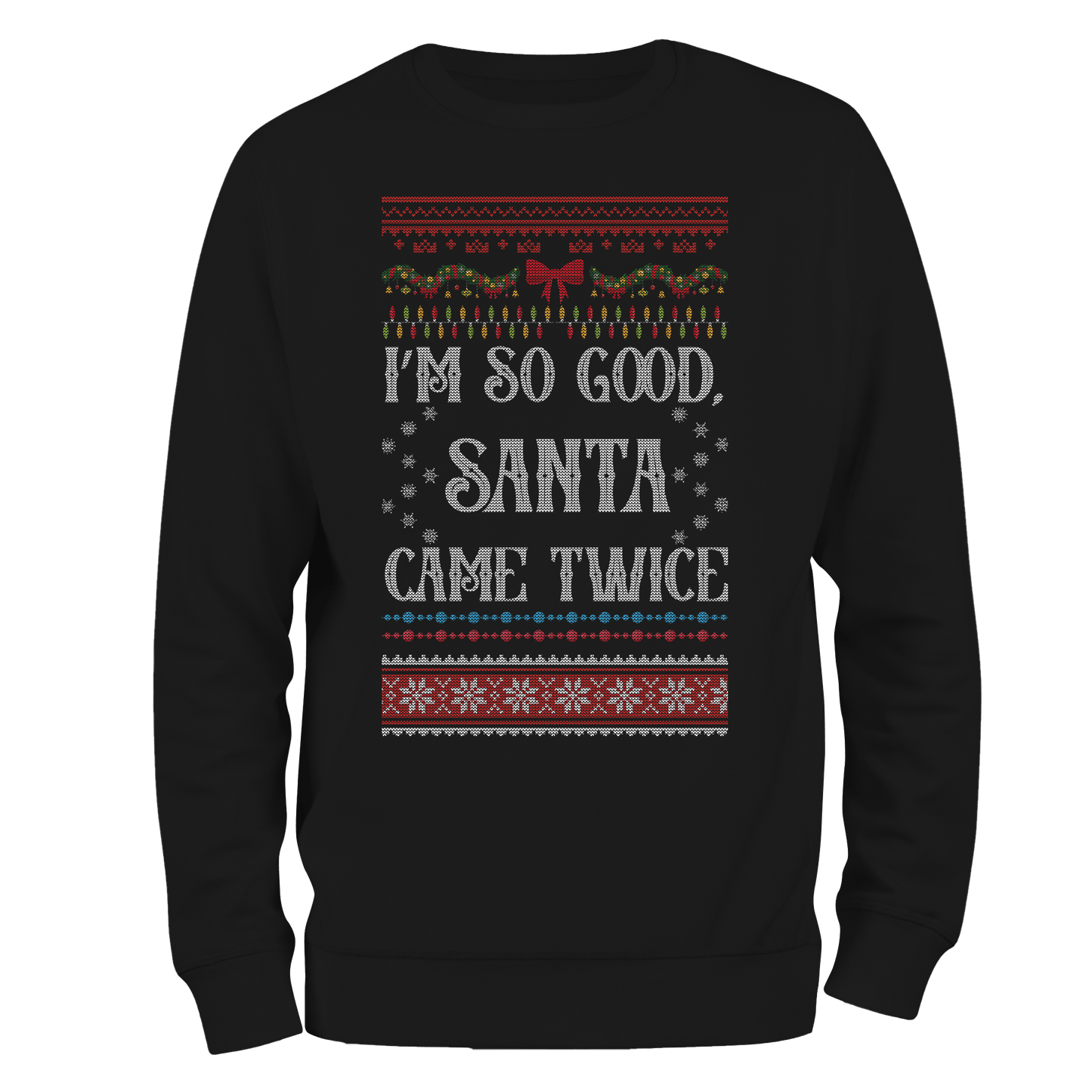 Came Twice Christmas Jumper by Lion Legion 