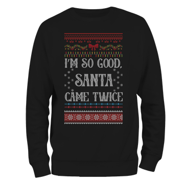 Came Twice Christmas Jumper