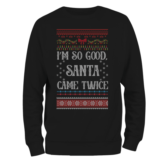 Came Twice Christmas Jumper by Lion Legion 