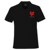 Poppy Trio Remembrance Day Polo Shirt by Lion Legion 