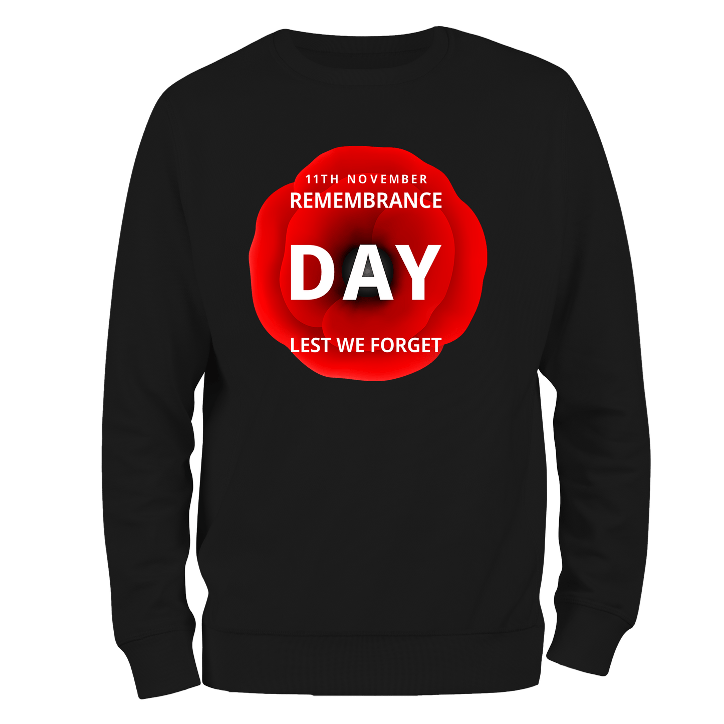 11th November Remembrance Day Sweatshirt by Lion Legion 