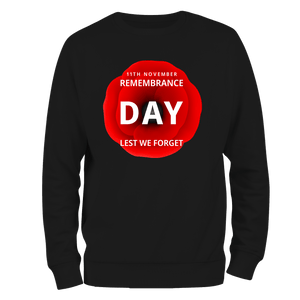11th November Remembrance Day Sweatshirt