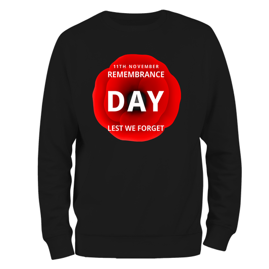 11th November Remembrance Day Sweatshirt by Lion Legion 
