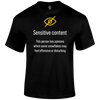 Funny T Shirt Sensitive Content
