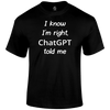 Chat GPT Funny T Shirt by Lion Legion 