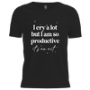 I Cry A Lot Ladies T Shirt by Lion Legion 