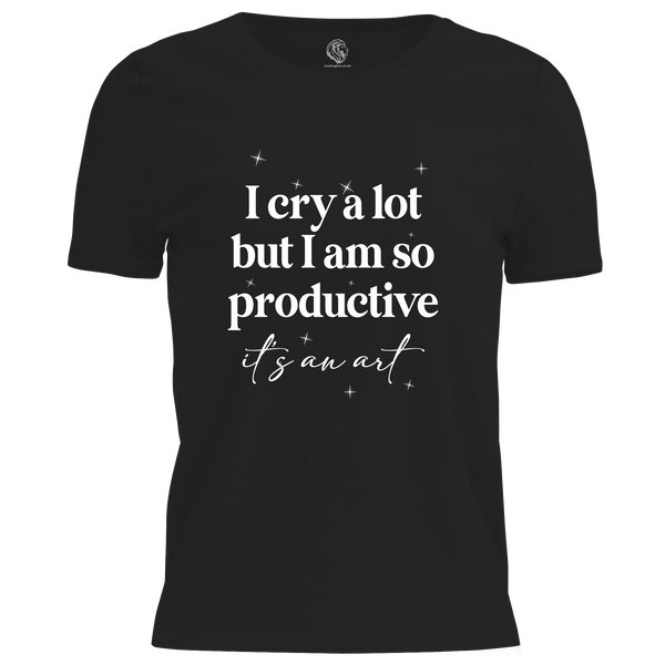 I Cry A Lot Ladies T Shirt by Lion Legion 