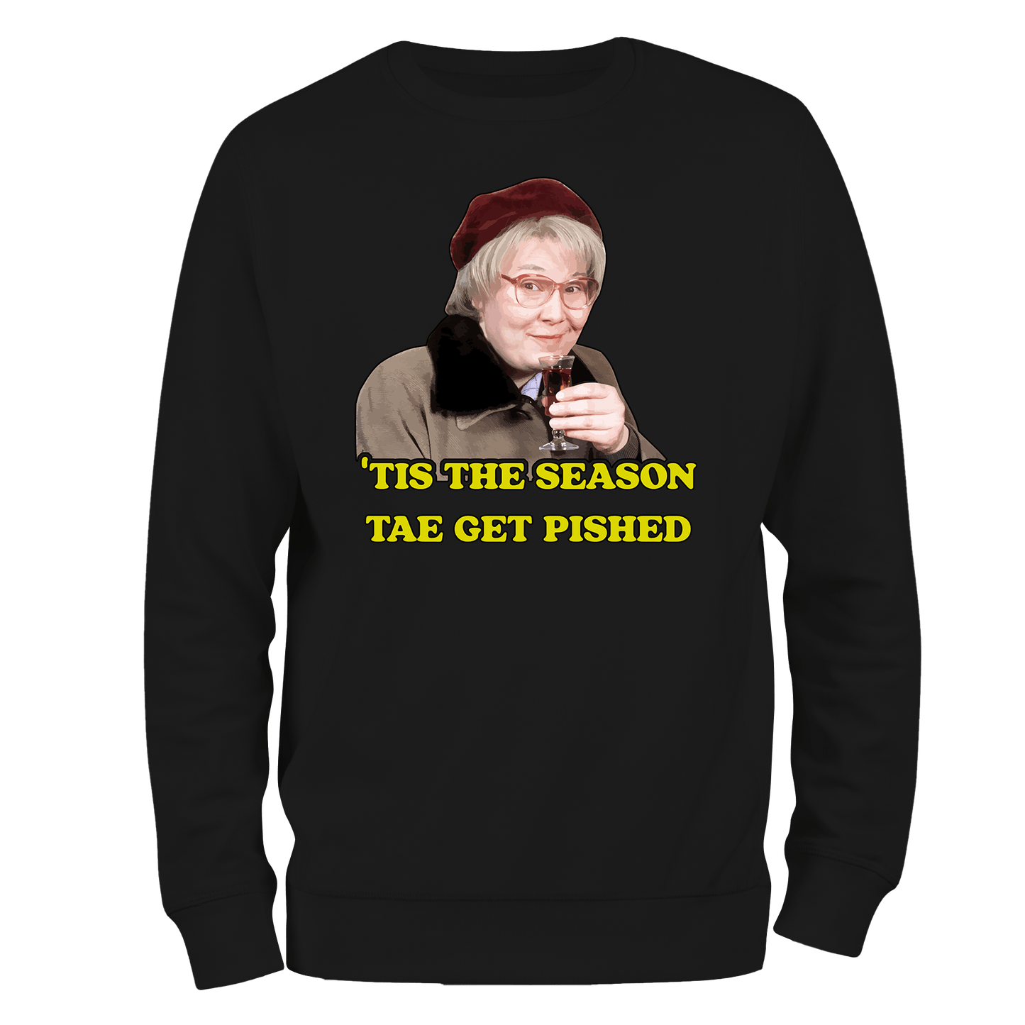 Funny Christmas Jumper Tis The Season Tae Get Pished