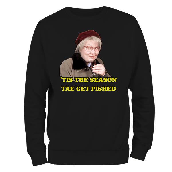 Funny Christmas Jumper Tis The Season Tae Get Pished