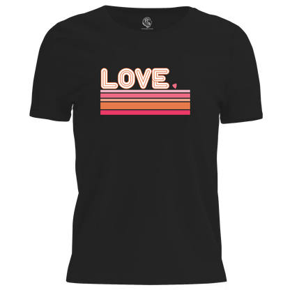 Love Retro T Shirt by Lion Legion 