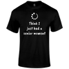 Funny T Shirt senior moment