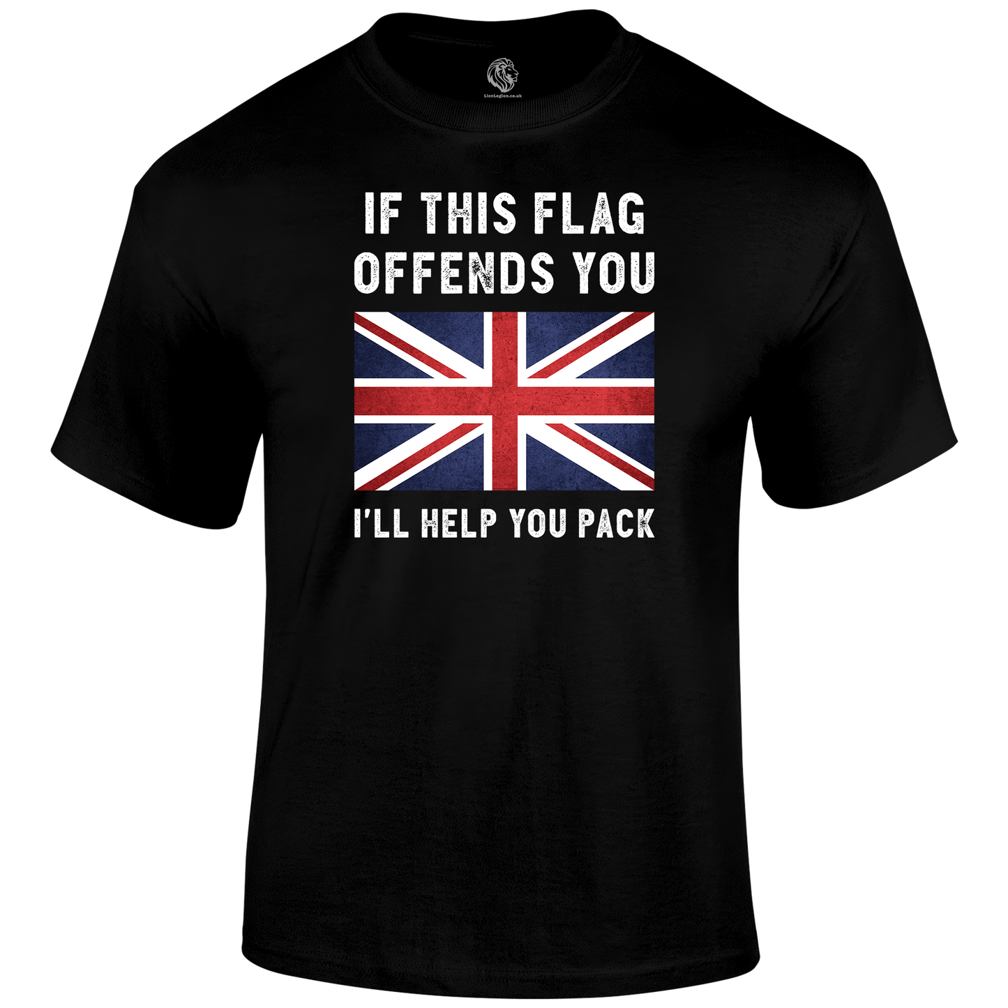 If Offended Patriotic T Shirt by Lion Legion 