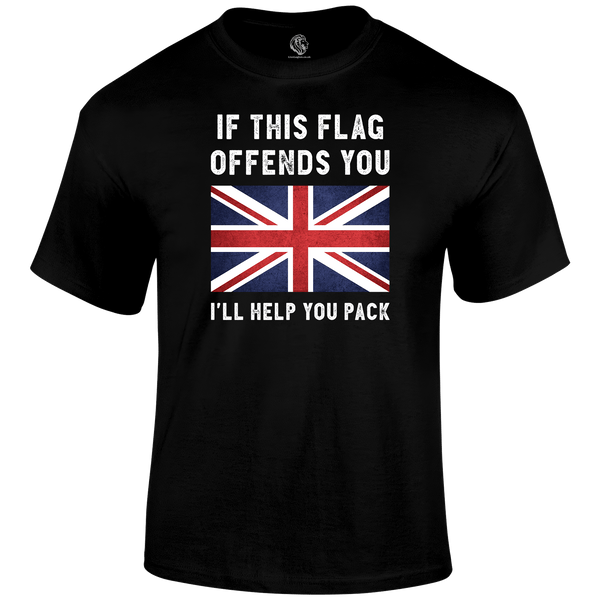 If Offended Patriotic T Shirt by Lion Legion 
