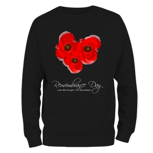 Poppy Trio Remembrance Day Sweatshirt