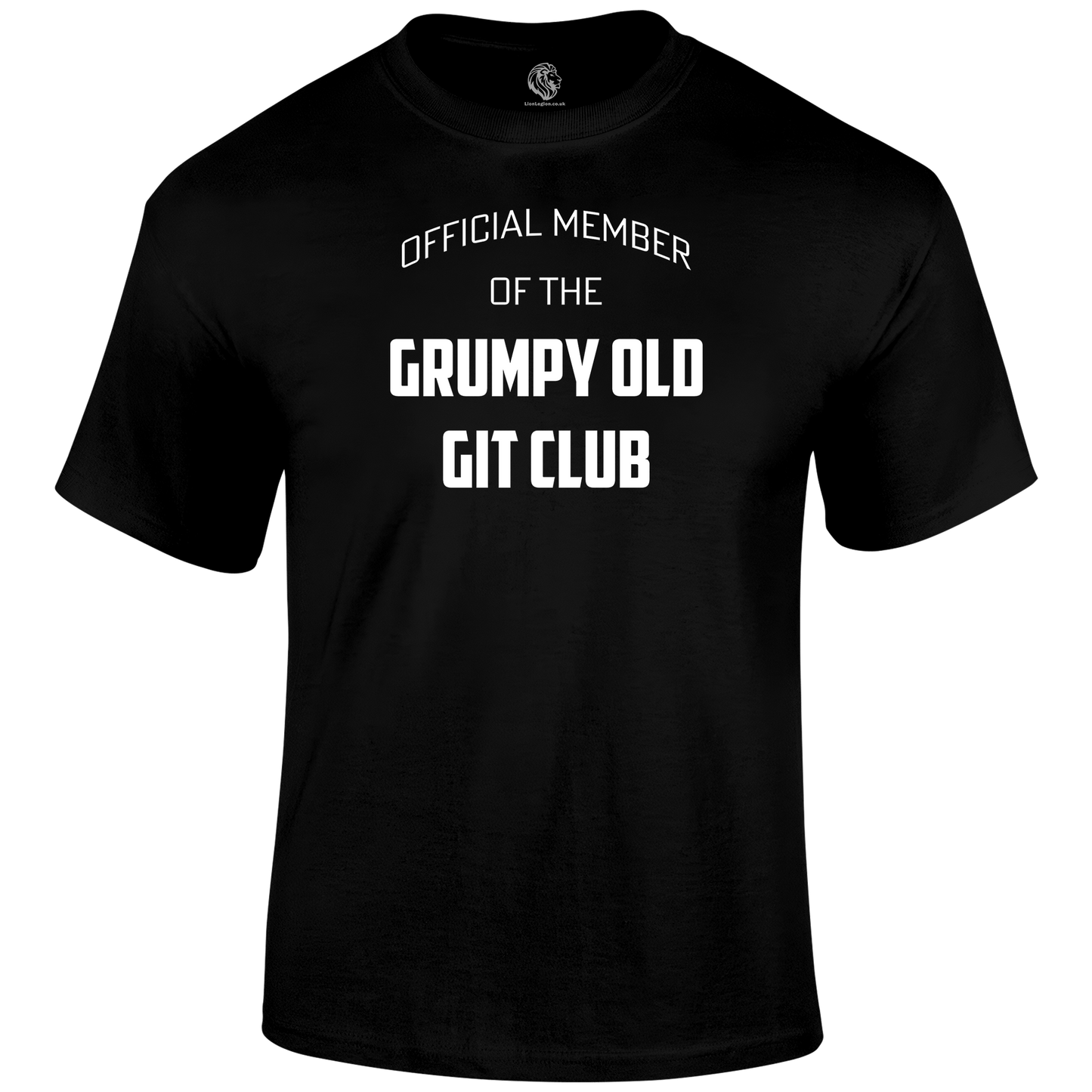 Old Git Club Funny T Shirt by Lion Legion 