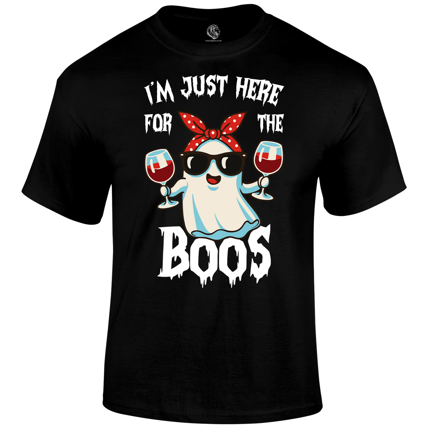 The Boos Halloween T Shirt by Lion Legion 