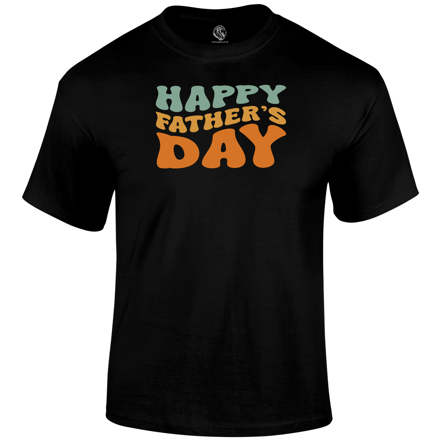 Retro Fathers Day T Shirt by Lion Legion 