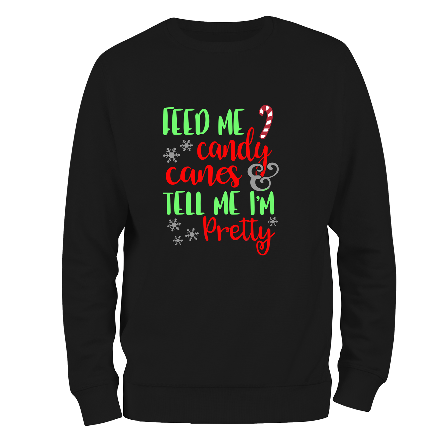 Feed Me Funny Christmas Jumper by Lion Legion 