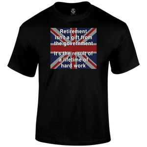 Retirement Gift Patriotic T Shirt