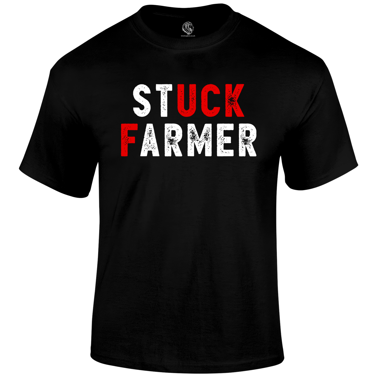 Stuck Farmer Shirt Funny T Shirt by Lion Legion 