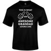 Awesome Grandad T Shirt by Lion Legion 