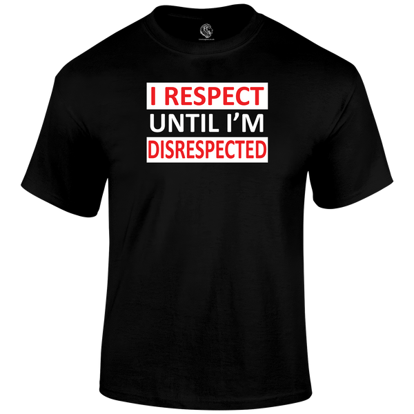 l Respect T Shirt by Lion Legion 
